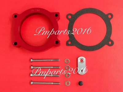 节气门车身间隔 适合育空/育空 XL Denali/Denali XT 雪佛兰 Suburban 红色 — 第 1/2 张图片