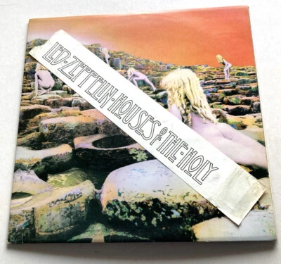 LED ZEPPELIN 'HOUSES OF THE HOLY' 1973 STEREO LP VG-/VG - Image 1 of 4