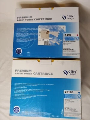 (2-Pack) Elite Image 75190 / 75188 Magenta / Cyan Toner Cartridge - Image 1 of 4