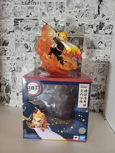  Figuarts Zero Rengoku Kyojuro Figura Respirazione Fiamma DEMON SLAYER FIGURE - Foto 1 di 14