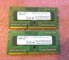 2 X 4GB 2-POWER PC3-12800S-11-11-11 1600MHZ DDR3 LAPTOP MEMORY - TESTED