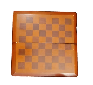 Cardinal Industries Chess Checkers Set Folding Wooden Game Board family gift - Picture 1 of 18