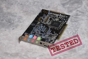 PCI Sound Card CREATIVE SB0090 Sound Blaster Audigy SB1394 EAX Advance HD - Picture 1 of 13