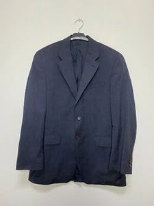 Vintage! Chaps Ralph Lauren Men's Blue Wool / Cashmere Blazer Size EU50 UK40 - Picture 1 of 5