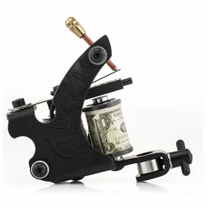 Tattoomaschine TC-TTGB Schwarz STUDIO Tattoo Spulenmaschine Liner & Shader - Bild 1 von 2