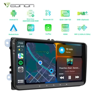VWA12S 9" Android 13 6+64GB Car Stereo Radio GPS For VW Passat Golf Touran Jetta - Picture 1 of 23