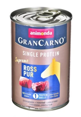 4017721824293 animonda GranCarno Single Protein Geschmack: Pferdefleisch - 400g  - Bild 1 von 2