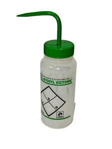 Fisher Brand Methyl-Ethyl Ketone Wash Bottle, 500mL (16oz) CAS-78-93-3 QTY 1 - Picture 1 of 2