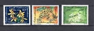 New Caledonia 1983 set "flowers/plants" stamps (Michel Block 703/05) MNH - Picture 1 of 1