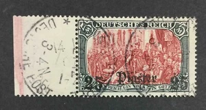 MOMEN: DEUTSCHE KOLONIEN TÜRKISCHES REICH SC #42 1905 GEBRAUCHT **ZERTIFIKAT** LOT #62928 - Bild 1 von 3