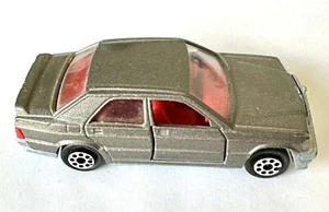 1989 Majorette Grey/Silver Mercedes 190 E Diecast Car #231 France 1/59 Gray - Picture 1 of 6