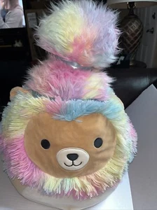 Squishmallows 20 Zoll Leonard Regenbogen Löwe Ostern Zirkus Squish Doo’s Plüsch - Bild 1 von 7