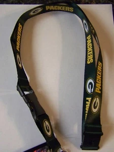 GREEN BAY PACKERS DELUXE LANYARD - Picture 1 of 1