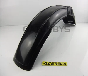 New ACERBIS NOST Universal BLACK Front Fender Motocross Enduro Mudguard MX CR YZ - Picture 1 of 6