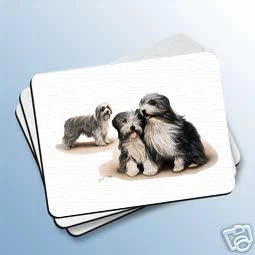 БОРОДАТЫЙ КОЛЛИ собаки компьютер коврик для мыши коврик для мыши новый - Изображение 1 из 1