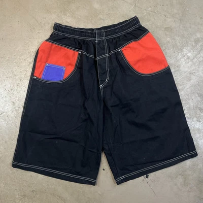 Pantalones Cortos De Colección OP Ocean Pacific Bloques de Color Sueltos Patinador Surf Hip Hop Talla Grande Nuevos con Etiquetas Foto 1 de 4