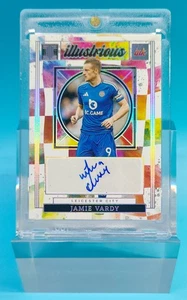2024-25 Impeccable LEICESTER CITY Vardy Illustrious Auto 9/49 jersey number ≈1/1 - Picture 1 of 2