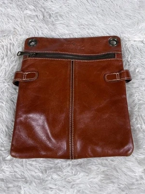 Bolso Bandolera Patricia Nash Francesca Cuero Tostado Organizador *SIN CORREA Foto 1 de 4