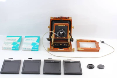 🌸Rare [N MINT] Wista Field 45DX Ebony 4x5 Film Camera Fujinon W 150mm F5.6 JP - Image 1 of 4