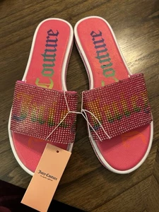 Juicy Couture Yonder Bling Slides Women’s Size 9 - Picture 1 of 4