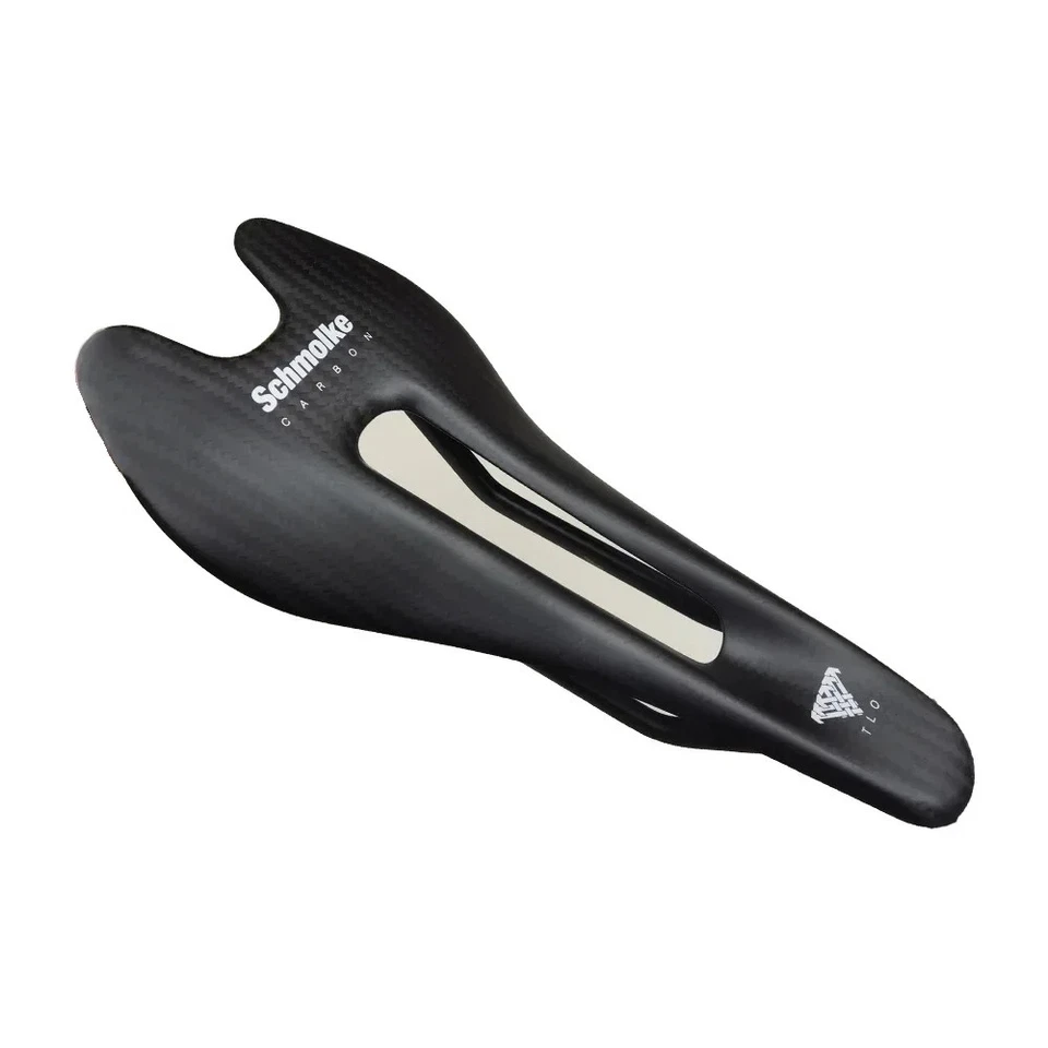 Sillín de bicicleta ultraligero carretera MTB sillines fibra de carbono cojín de asiento delantero Foto 1 de 4