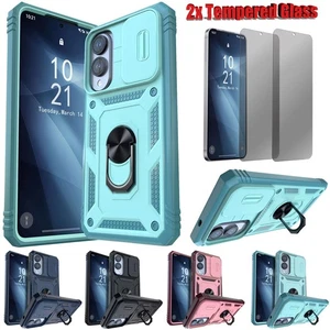 Custodia per Samsung Galaxy S25 Edge cover obiettivo fotocamera diapositiva/vetro temperato privacy - Foto 1 di 45