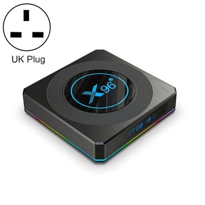 X96 X4 8K Smart TV BOX Android 11.0 Mediaplayer mit Fernbedienung, Amlogic S9 - Bild 1 von 4