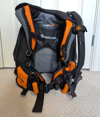 Aqua Lung ProHD Compact BCD - Black/Orange - Small/Medium - Image 1 of 4