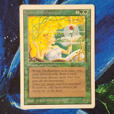 MTG x1 Venduran Enchantress - Unlimited - Played - Excellent Condition - Image 1 of 4