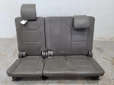 2015-2020 GMC Yukon XL Gray Leather 3rd Row Split Bench Seat, 000 - Image 1 of 4