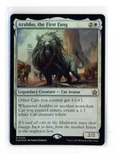 MtG FDN Arahbo, the First Fang #0002 FOIL - Picture 1 of 2
