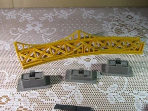 90Z Vintage 1977 Lima Italy Bundle Bridge + Pillars Toy Plastic Ho 1:87 - Picture 1 of 8