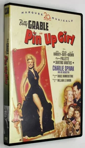 PIN UP GIRL DVD Leggy Betty Grable Pursues WWII Sailor Skating Vanities FS CC NR - Imagen 1 de 3