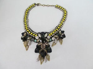 Huge Costume Jewelry Necklace J Crew Amy Hirsh Citron - Picture 1 of 3