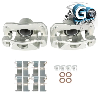 2 件前制动卡钳带支架适用于丰田凯美瑞 Avalon 雷克萨斯 ES350 2.5L — 第 1/4 张图片