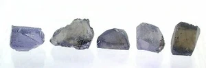 21,72 gramos 108 quilates 5 piedras Tanzania cabina azul iolita gema áspera CS395/6823 - Imagen 1 de 11