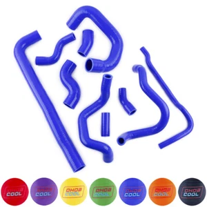 For BMW MINI One/Cooper R50 R52 MK1 NON-AC Radiator Coolant Silicone hose Blue - Imagen 1 de 14