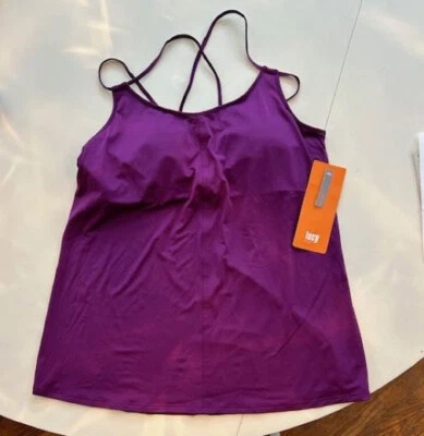 Новый с Ярлыками LUCY Savasan Ahh бюстгальтер верхний фиолетовый # LU0A2ZNE1LX большой - Изображение 1 из 4