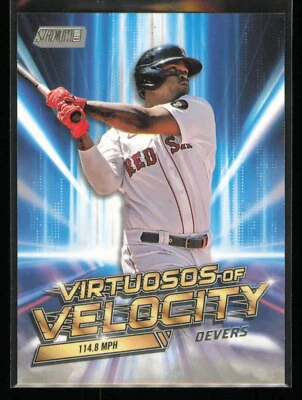 2023 Stadium Club #VV-16 Rafael Devers Virtuosos of Velocity - Image 1 of 2