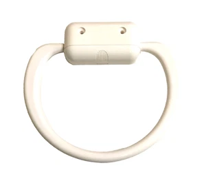 Towel Ring Holder In White Plastic - W4- 38486 - Imagen 1 de 1