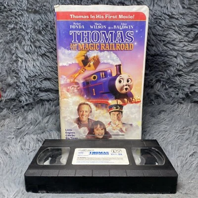 Thomas and the Magic Railroad VHS Tape 2000 Clam Shell Kids Cartoon Movie Film - Image 1 of 4