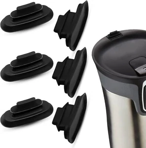 6Pcs Rubber Lid Stopper Compatible with Contigo West Loop Autoseal Travel Coffee - Picture 1 of 7