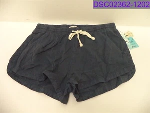 Billabong Junior Girls Large Salt Washed Road Trippin Blue Shorts J202EROA - Picture 1 of 6