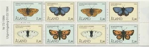 1994 Aland Fauna Butterflies Issued in Booklet MNH MF98998 - Picture 1 of 2
