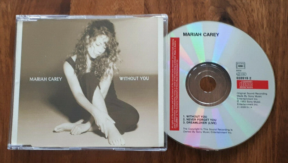 MARIAH CAREY - Without You / Dreamlover (Maxi CD) No.1 Hit - Bild 1 von 1