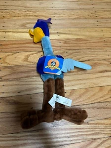 Vintage 1997 ACE 16" Road Runner Plüschfigur Puppe Looney Tunes Warner Bros NEU Etikett - Bild 1 von 16