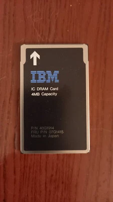IBM IC DRAM Card 4MB - Part Number 40G1914 07G1415 - Immagine 1 di 2