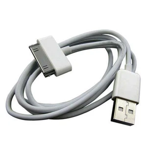 CABLE DE DATOS 30 Pin CARGADOR PARA IPHONE 4 4S 3G 3 IPAD IPOD USB 2.0 - Imagen 1 de 1