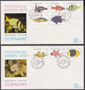 1979 - SURINAME - FDC Tropical fish - Afbeelding 1 van 1