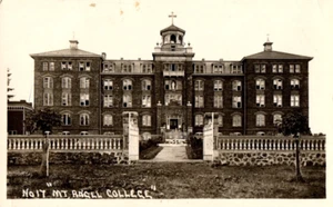 Monastery College Mount Exterior Building Angel Oregon OR Vintage Postcard - Picture 1 of 2